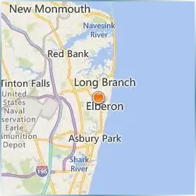 Monmouth University Location Map