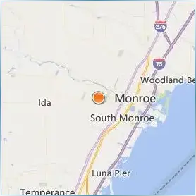 Monroe County Community College Location Map