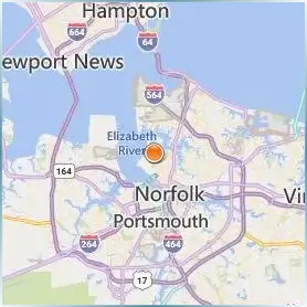 Old Dominion University Location Map Old Dominion University Location Map