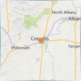 Oregon State University Location Map Oregon State University Location Map
