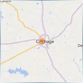 Panola College Location Map