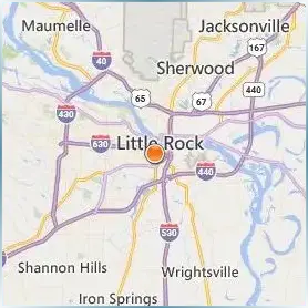 Philander Smith College Location Map Philander Smith College Location Map