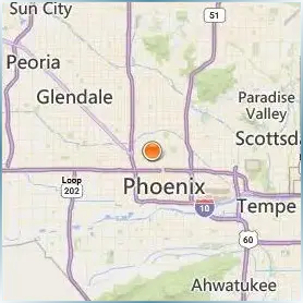 Phoenix College Location Map Phoenix College Location Map
