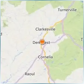 Piedmont University Location Map Piedmont University Location Map