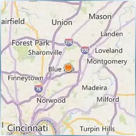 University of Cincinnati Blue Ash College Location Map University of Cincinnati Blue Ash College Location Map