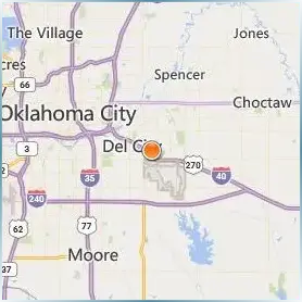 Rose State College Location Map