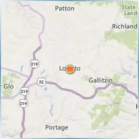Saint Francis University Location Map Saint Francis University Location Map
