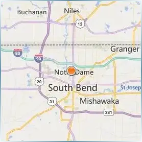Saint Mary's College Location Map Saint Mary's College Location Map