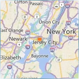 Saint Peter's University Location Map
