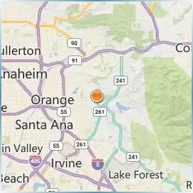 Santiago Canyon College Location Map Santiago Canyon College Location Map