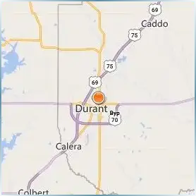 Southeastern Oklahoma State University Location Map Southeastern Oklahoma State University Location Map