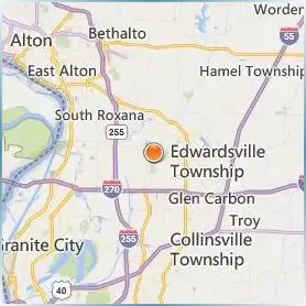Southern Illinois University Edwardsville Location Map Southern Illinois University Edwardsville Location Map