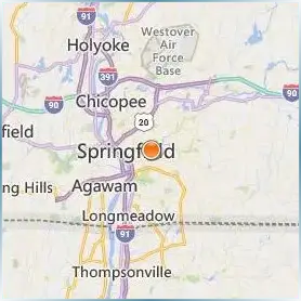 Springfield College Location Map Springfield College Location Map
