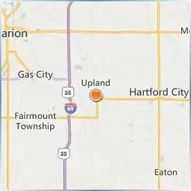 Taylor University Location Map Taylor University Location Map