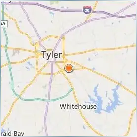 The University of Texas at Tyler Location Map The University of Texas at Tyler Location Map