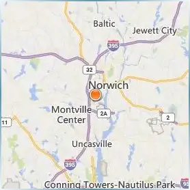 Three Rivers Community College Location Map Three Rivers Community College Location Map