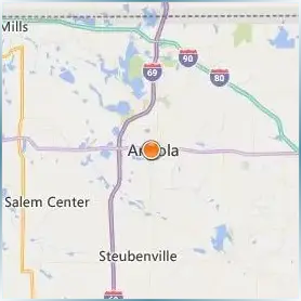 Trine University Location Map Trine University Location Map
