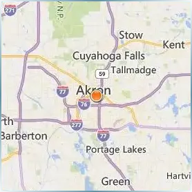 University of Akron Location Map University of Akron Location Map