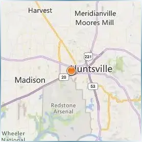 University of Alabama in Huntsville Location Map University of Alabama in Huntsville Location Map