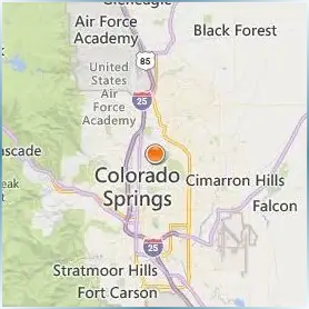 University of Colorado Colorado Springs Location Map University of Colorado Colorado Springs Location Map