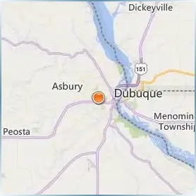University of Dubuque Location Map University of Dubuque Location Map