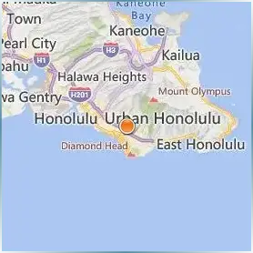 University of Hawaii at Manoa Location Map University of Hawaii at Manoa Location Map