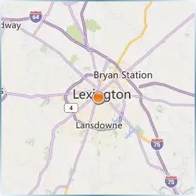 University of Kentucky Location Map University of Kentucky Location Map