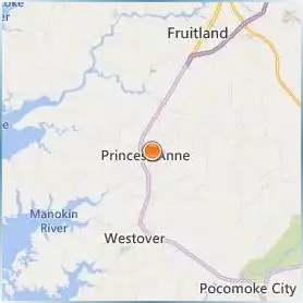 University of Maryland Eastern Shore Location Map University of Maryland Eastern Shore Location Map
