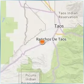 University of New Mexico Taos Location Map University of New Mexico Taos Location Map