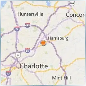 University of North Carolina at Charlotte Location Map University of North Carolina at Charlotte Location Map