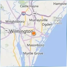 University of North Carolina Wilmington Location Map University of North Carolina Wilmington Location Map