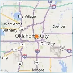 University of Oklahoma Health Sciences Center Location Map