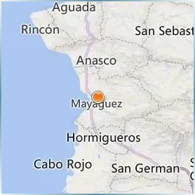 University of Puerto Rico Mayaguez Location Map University of Puerto Rico Mayaguez Location Map