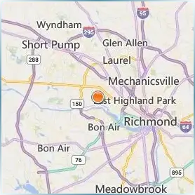 University of Richmond Location Map University of Richmond Location Map
