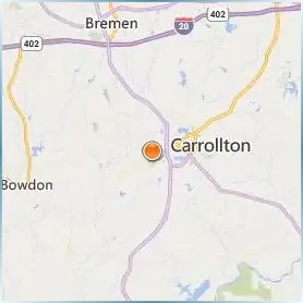 University of West Georgia Location Map University of West Georgia Location Map