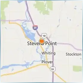 University of Wisconsin Stevens Point Location Map University of Wisconsin Stevens Point Location Map