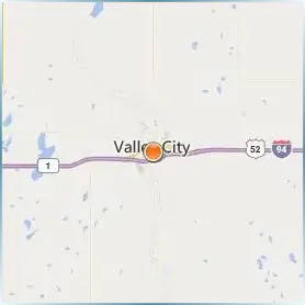 Valley City State University Location Map Valley City State University Location Map